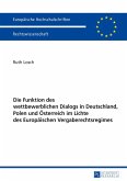 Die Funktion des wettbewerblichen Dialogs in Deutschland, Polen und Oesterreich im Lichte des Europaeischen Vergaberechtsregimes (eBook, ePUB)