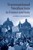 Transnational Neofascism in France and Italy (eBook, ePUB)