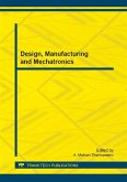 Design, Manufacturing and Mechatronics (eBook, PDF)