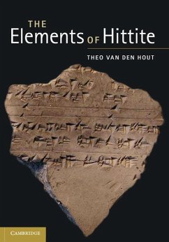 Elements of Hittite (eBook, ePUB) - Hout, Theo Van Den