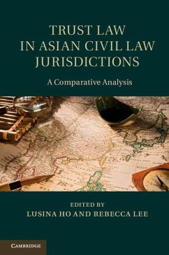 Cover Trust Law in Asian Civil Law Jurisdictions (eBook, ePUB)