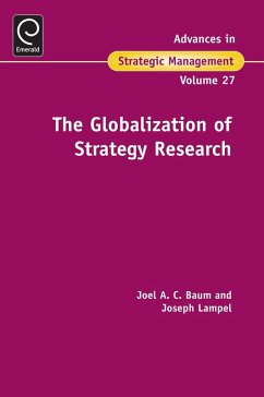 Cover Globalization Of Strategy Research (eBook, PDF)