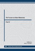 7th Forum on New Materials - Part E (eBook, PDF)