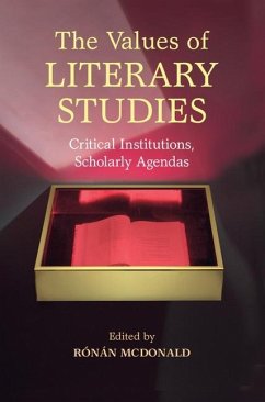 Cover Values of Literary Studies (eBook, ePUB)