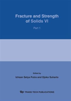 Cover Fracture and Strength of Solids VI (eBook, PDF)