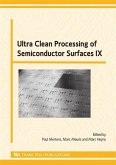 Ultra Clean Processing of Semiconductor Surfaces IX (eBook, PDF)
