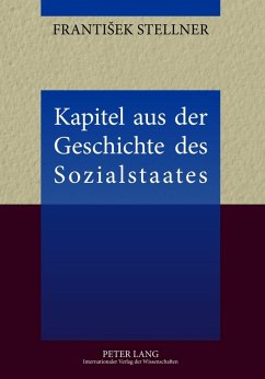 Kapitel aus der Geschichte des Sozialstaates (eBook, PDF) - Stellner, Frantisek