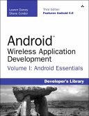 Android Wireless Application Development Volume I (eBook, ePUB)