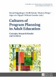 Cultures of Program Planning in Adult Education (eBook, ePUB)