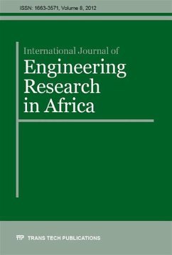 Cover International Journal of Engineering Research in Africa Vol. 8 (eBook, PDF)