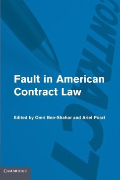 Cover Fault in American Contract Law (eBook, ePUB)