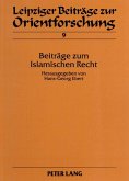 Beitraege zum Islamischen Recht (eBook, PDF)