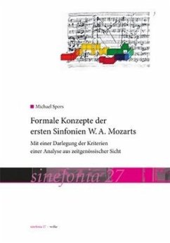 Formale Konzepte der ersten Sinfonien W.A. Mozarts - Spors, Michael