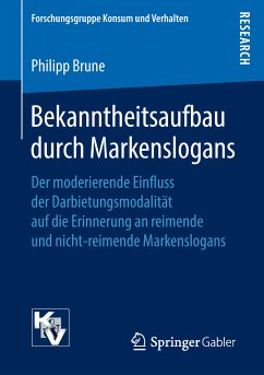 Bekanntheitsaufbau durch Markenslogans (eBook, PDF) - Brune, Philipp