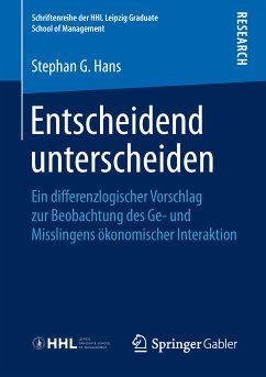Entscheidend unterscheiden (eBook, PDF) - Hans, Stephan G.