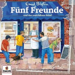 Fünf Freunde und der unsichtbare Feind / Fünf Freunde Bd.128 (1 Audio-CD) - Blyton, Enid