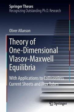 Theory of One-Dimensional Vlasov-Maxwell Equilibria - Allanson, Oliver