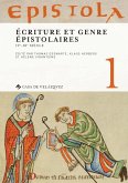 Epístola 1 : écriture et genre épistolaires, IVe-XIe siècle