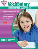 Everyday Vocabulary Intervention Activities for Grade 2 Workbook