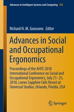 Advances in Social and Occupational Ergonomics (eBook, PDF)