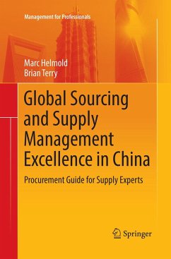 Global Sourcing and Supply Management Excellence in China - Helmold, Marc;Terry, Brian