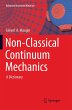 Non-Classical Continuum Mechanics - Bild 1