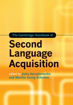 The Cambridge Handbook of Second Language Acquisition