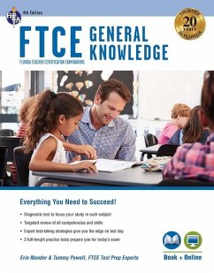 FTCE General Knowledge 4th Ed., Book + Online - Mander, Erin; Powell, Tammy