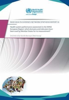 Health System Performance Assessment in the Who European Region - Centers of Disease Control