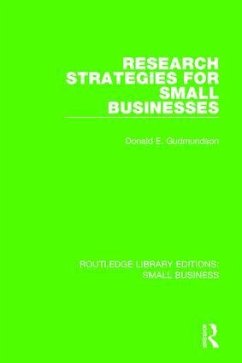 Research Strategies for Small Businesses - Gudmundson, Don E