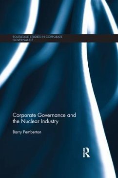 Corporate Governance and the Nuclear Industry - Pemberton, Barry