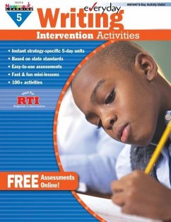 Everyday Writing Intervention Activities Grade 5 Book Teacher Resource - Clark, Donna Schmeltekopf