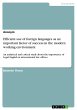 Efficient use of foreign languages as... - Bild 1