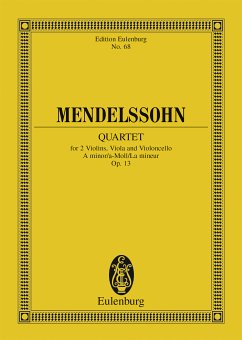 String Quartet A minor (eBook, PDF) - Mendelssohn Bartholdy, Felix