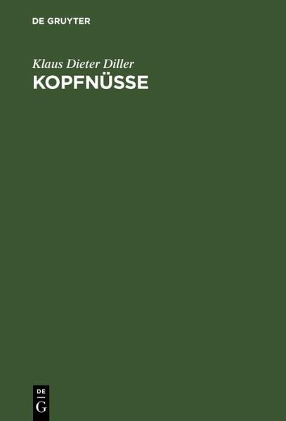 Kopfnüsse (eBook, PDF) Kopfnüsse (eBook, PDF)