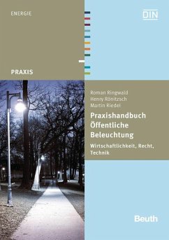 Praxishandbuch Öffentliche Beleuchtung (eBook, PDF) - Riedel, Martin; Ringwald, Roman; Rönitzsch, Henry