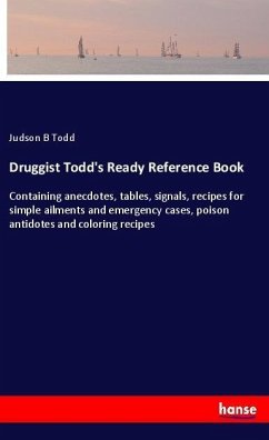 Druggist Todd's Ready Reference Book