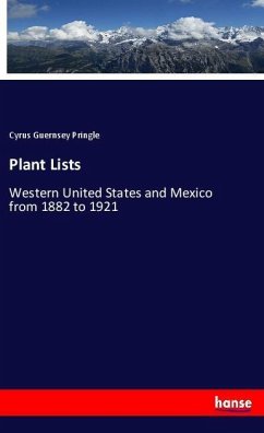 Plant Lists - Pringle, Cyrus Guernsey
