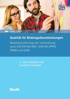 Qualität für Bildungsdienstleistungen + Qualitäts-Checkheft für Trainer (eBook, PDF) - Eckart, Melanie; Scholz, Helga