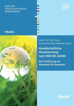 Cover Gesellschaftliche Verantwortung nach DIN ISO 26000 (eBook, PDF)