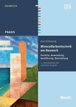 Cover Mineralfarbentechnik am Bauwerk (eBook, PDF)