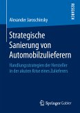 Strategische Sanierung von Automobilzulieferern (eBook, PDF)