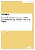 Barriers to micro-insurance outreach for pastoralists and crop farmers in rural areas in Kenya (eBook, PDF)