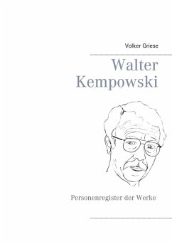Walter Kempowski (eBook, ePUB) - Griese, Volker