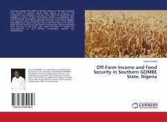 Off-Farm Income and Food Security in Southern GOMBE State, Nigeria