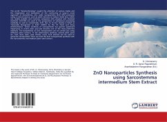 ZnO Nanoparticles Synthesis using Sarcostemma intermedium Stem Extract - Chinnasamy, D.;Rajarathinam, S. R. Xavier