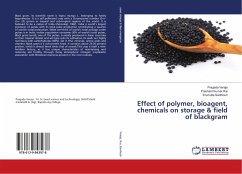 Effect of polymer, bioagent, chemicals on storage & field of blackgram