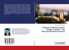 Organic & Metal-organic Single Crystals ¿ For Physicochemical Property