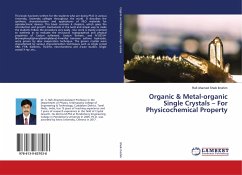 Organic & Metal-organic Single Crystals ¿ For Physicochemical Property - Sheik Ibrahim, Rafi Ahamed