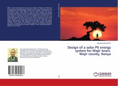 Design of a solar PV energy system for Wajir town, Wajir county, Kenya